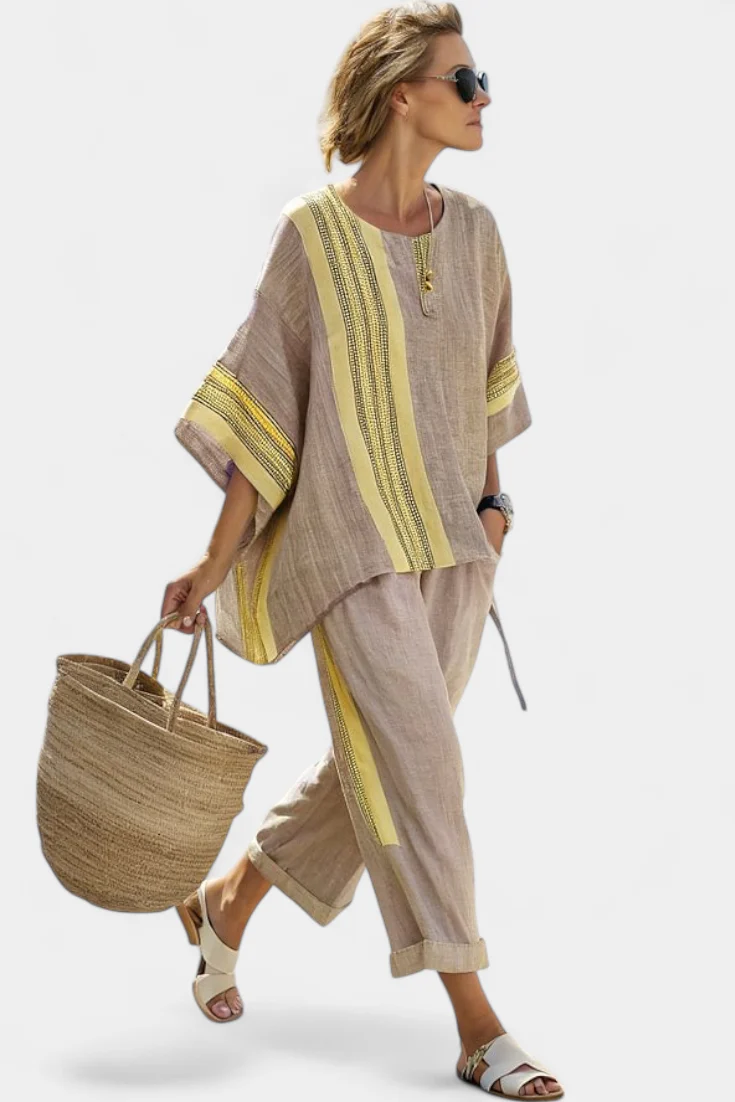 Ada | stylowy top damski oversize w kolorze lawendowym - Image 6