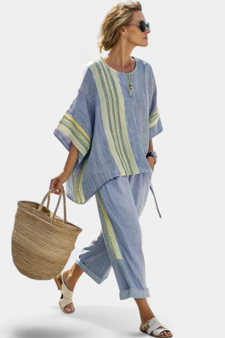 Ada | stylowy top damski oversize w kolorze lawendowym - Image 8