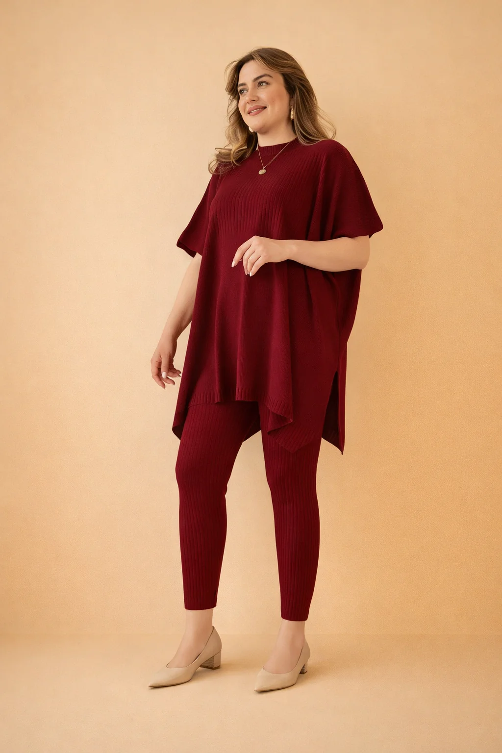 Adele | Damski komplet dwuczęściowy o swobodnym kroju, elegancki styl - Image 5