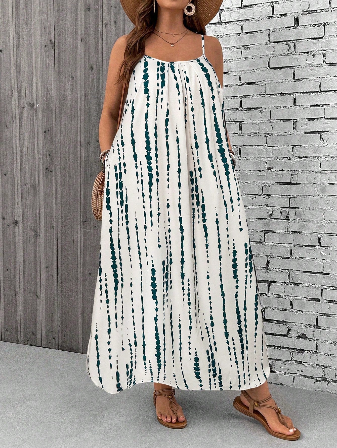 Arda | Sukienka damska maxi plus size w stylu boho na lato, zwiewna i stylowa - Image 2