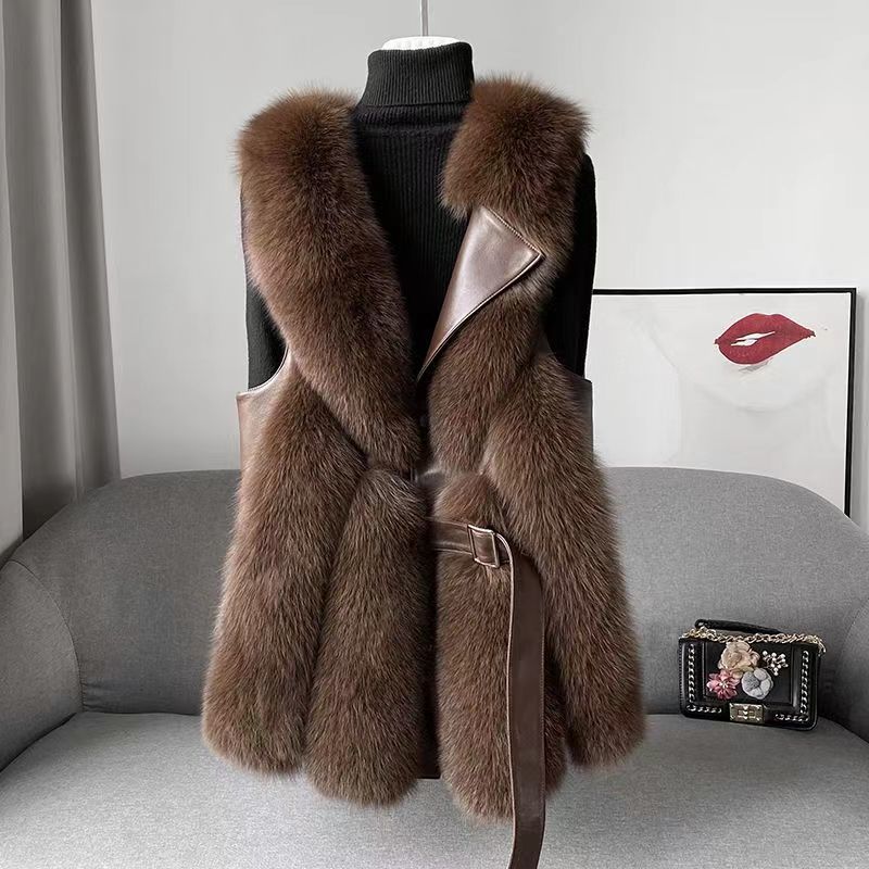 Balira - Elegancka, wyjątkowa i modna kamizelka z sztucznego futra dla kobiet - Image 6