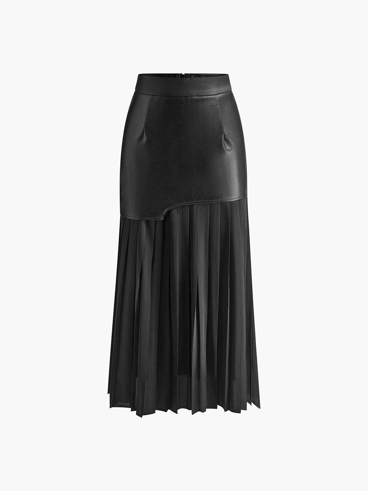 Barb | Asymetryczna damska spódnica maxi z patchworku - Image 7