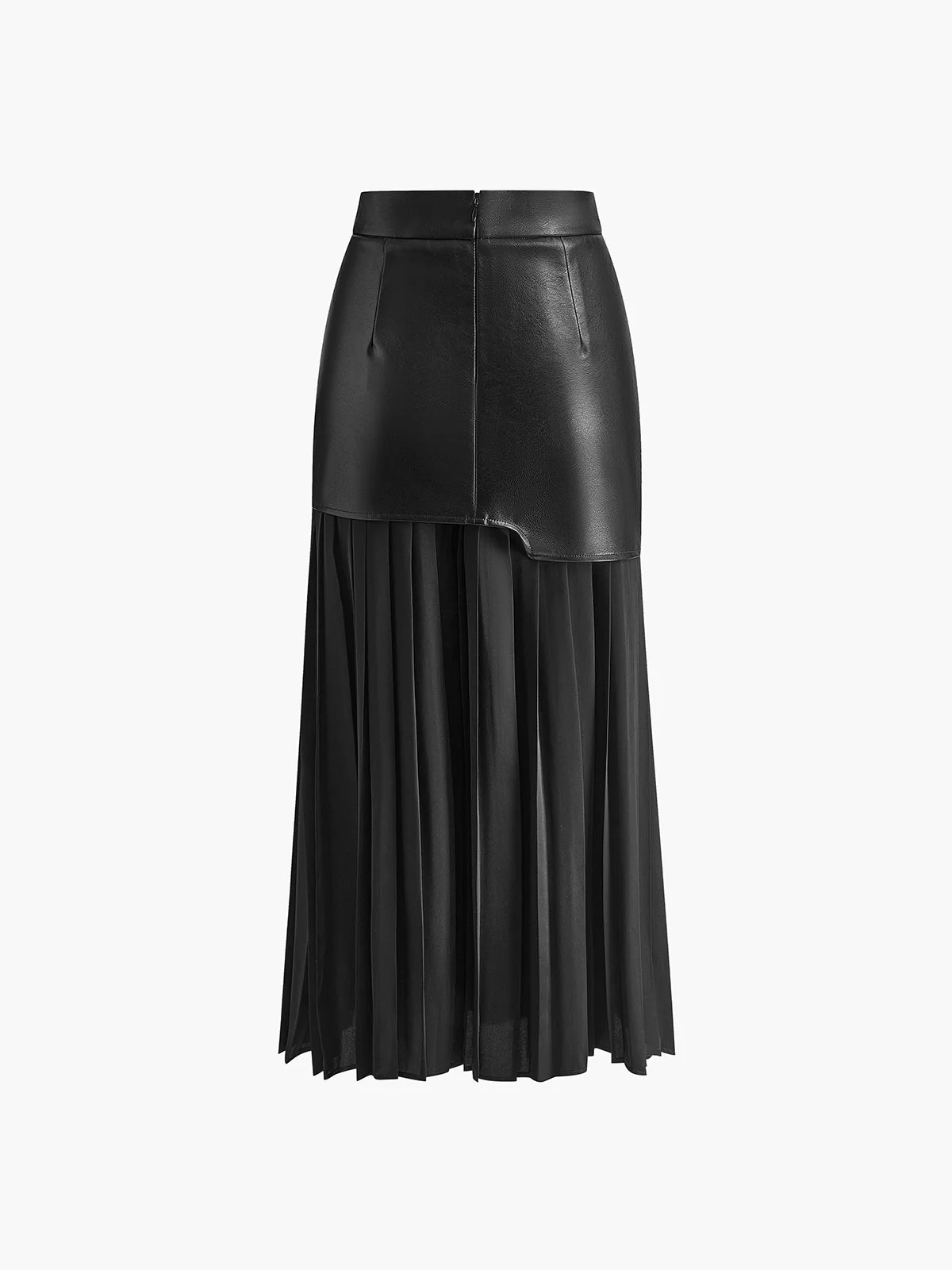 Barb | Asymetryczna damska spódnica maxi z patchworku - Image 8
