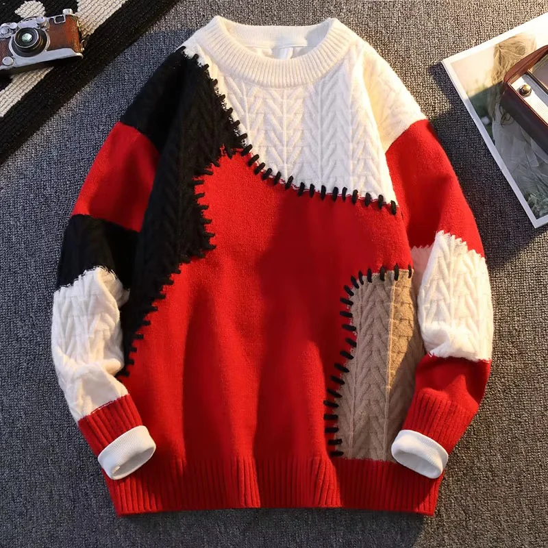 Bronwyn | Sweter damski z długim rękawem, dekolt okrągły, klasyczny fason - Image 5