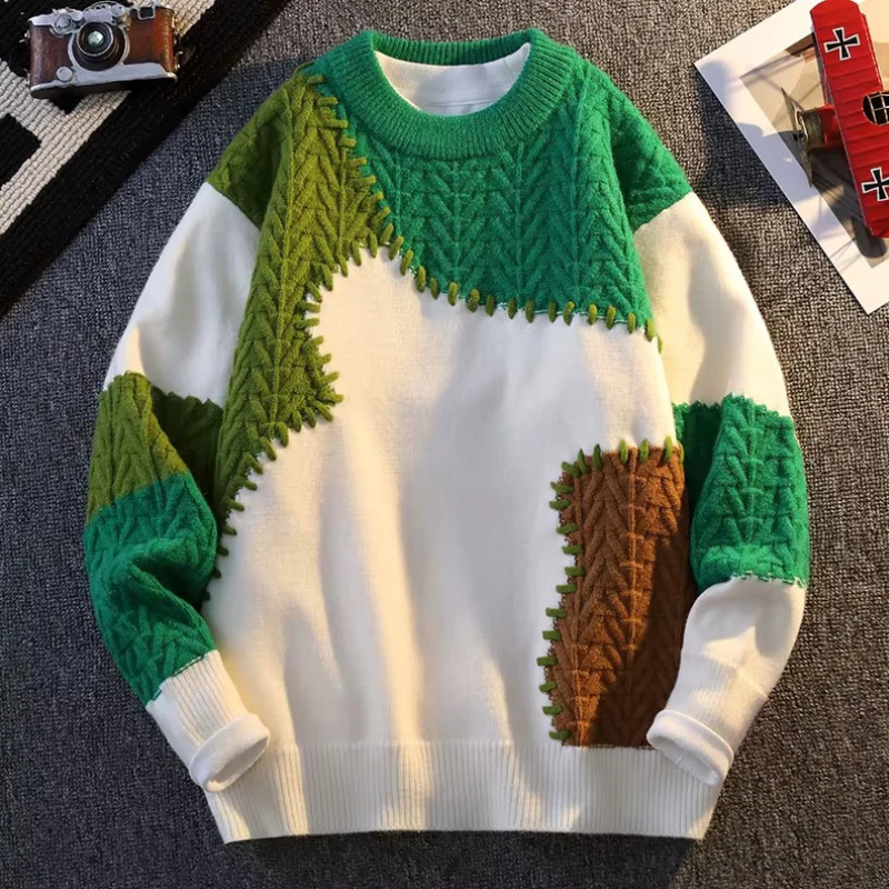 Bronwyn | Sweter damski z długim rękawem, dekolt okrągły, klasyczny fason - Image 8