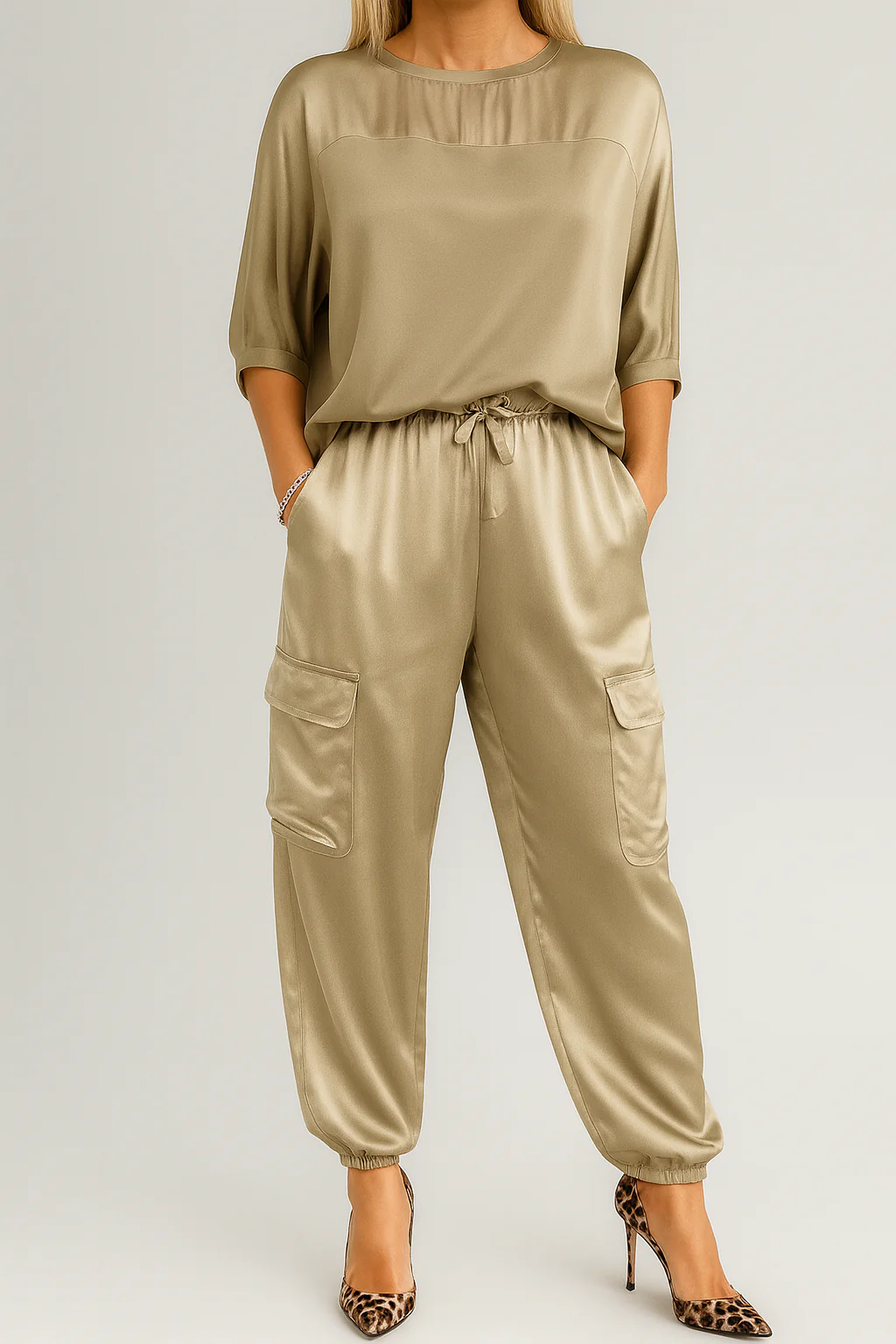 Bronwyn | Komplet damski satynowy, wygodny i elegancki - Image 6