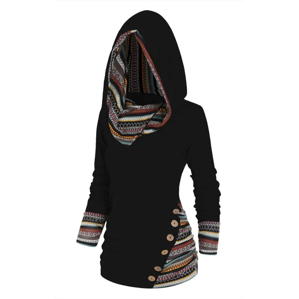 Bryony | Damska bluza z kapturem w stylu etnicznym, wygodny i modny fason na co dzień - Image 7