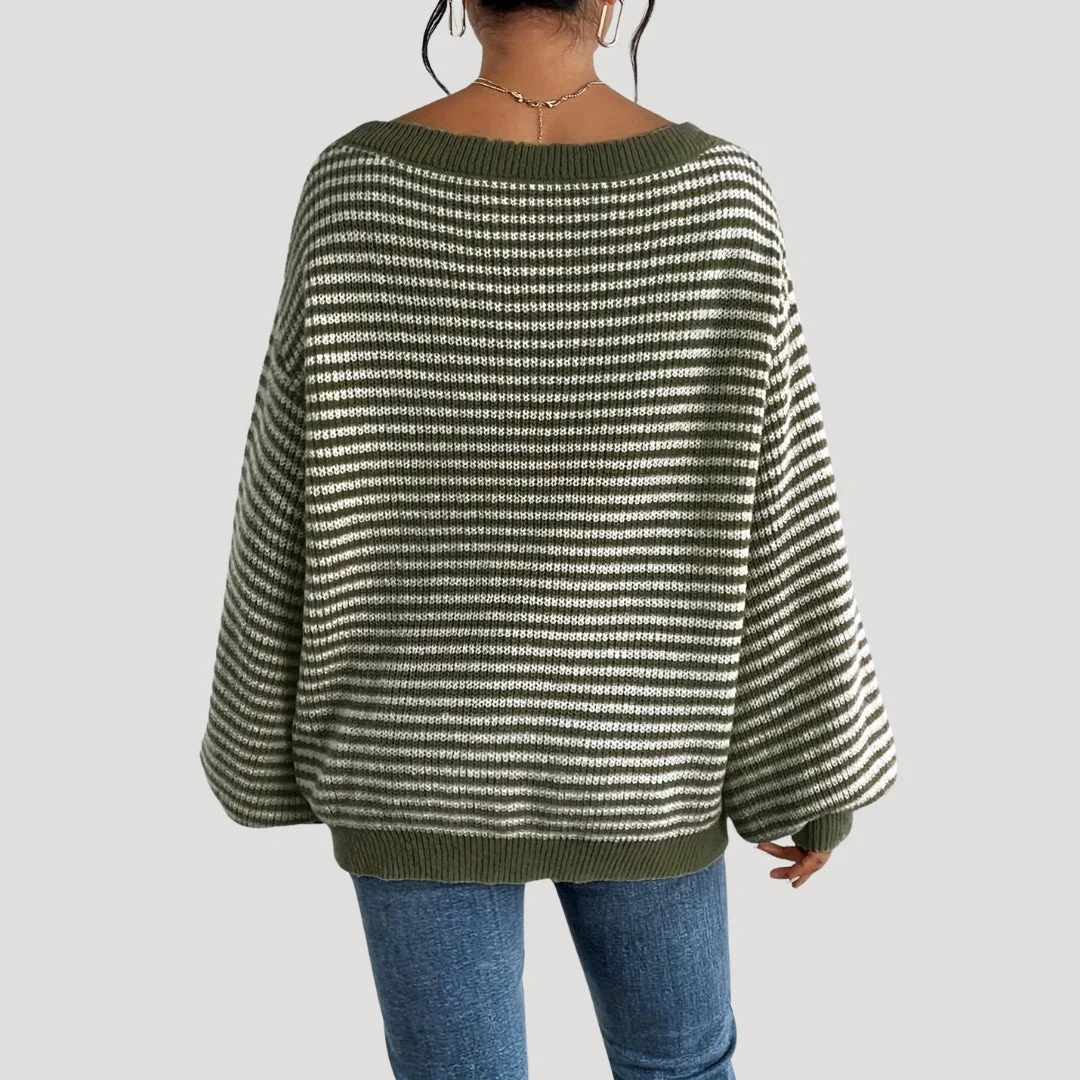Carlene – damski sweter z dzianiny w stylu casual chic – zima - Image 7