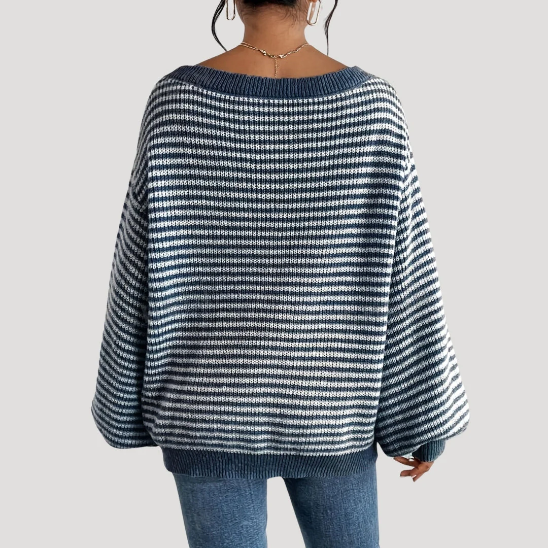 Carlene – damski sweter z dzianiny w stylu casual chic – zima - Image 8