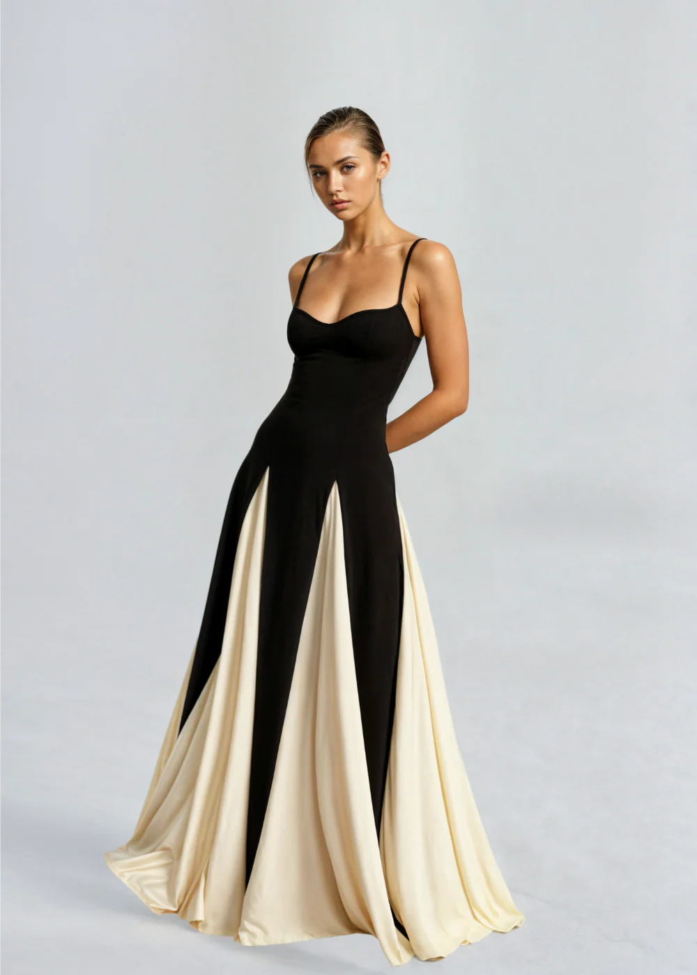 Cary | Damska elegancka sukienka maxi - Image 8