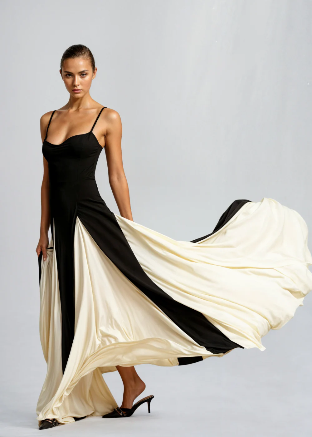 Cary | Damska elegancka sukienka maxi - Image 9