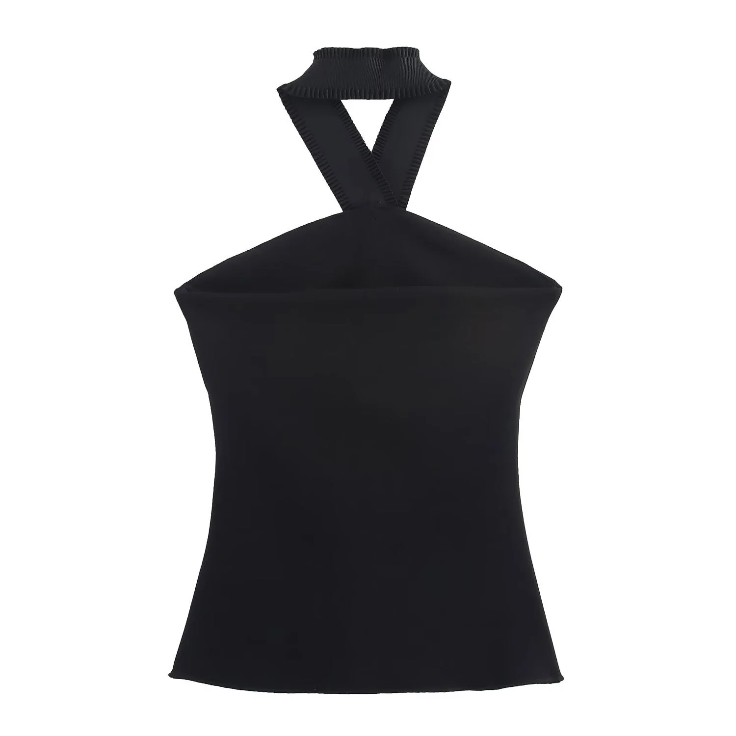 Cody | Czarny komplet damski co-ord z halter neck, elegancki i nowoczesny - Image 6
