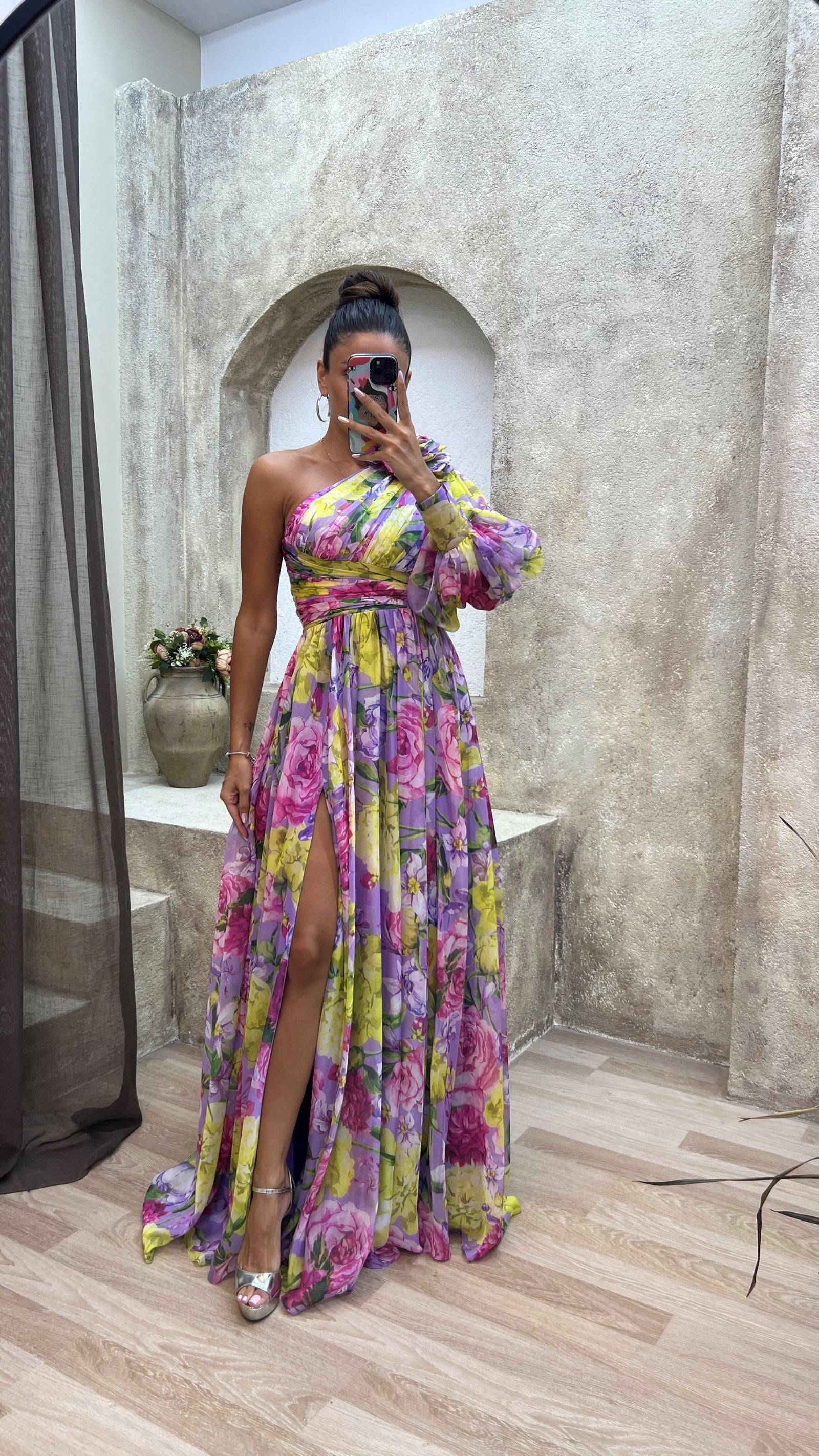 Delia | Elegancka sukienka damska z opadającymi ramionami na letnie imprezy - Image 6