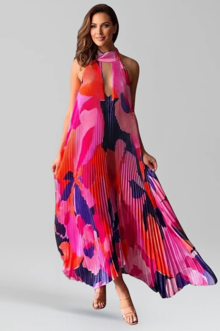 Dimity | Sukienka maxi damska Payton bez rękawów - Image 3