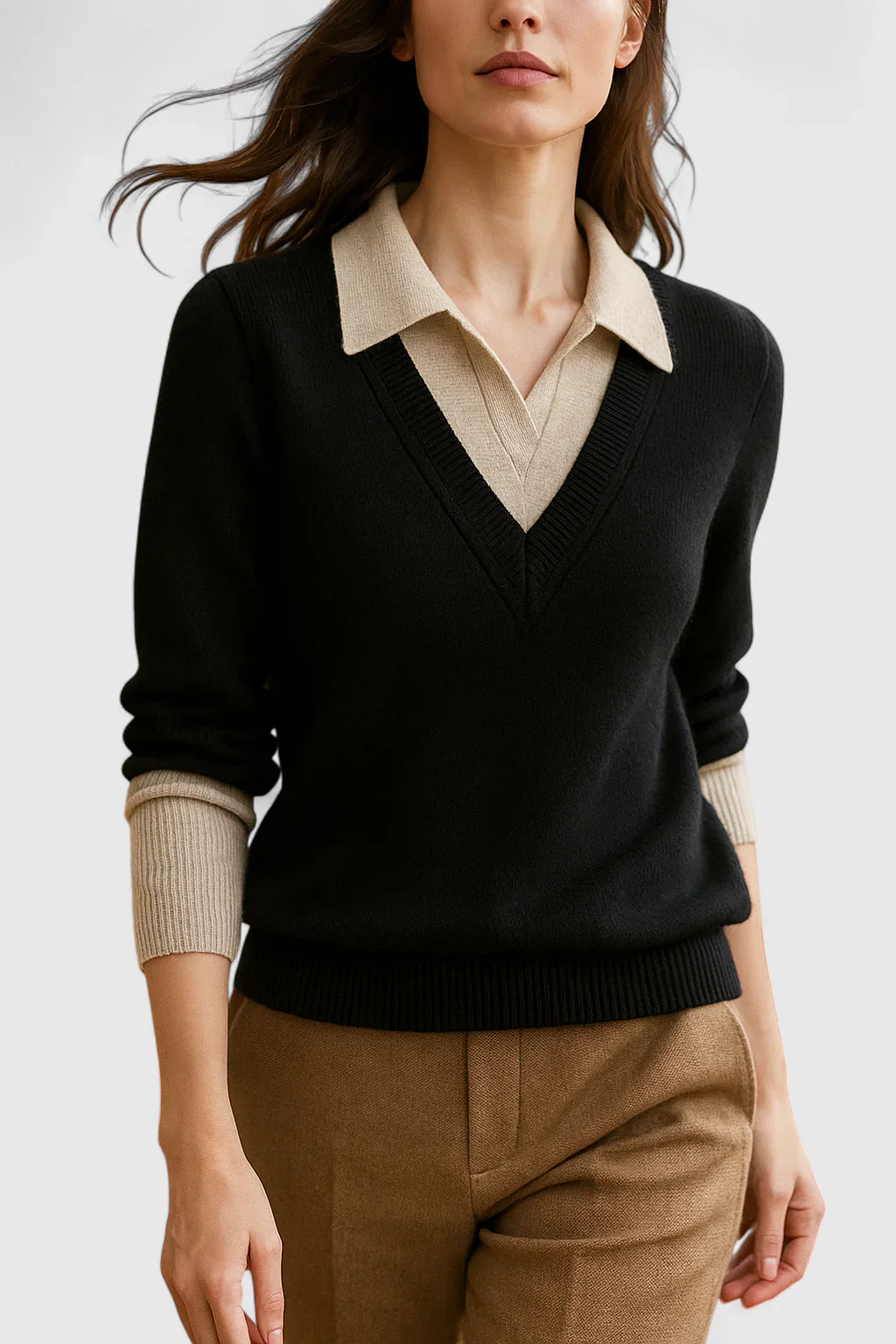 Dora | Damski elegancki sweter klasyczny i stylowy - Image 15