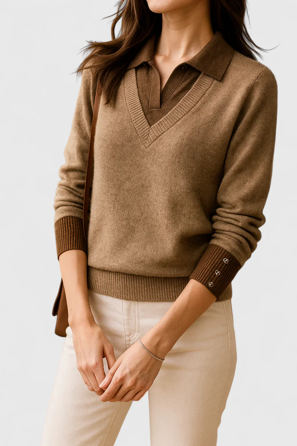 Dora | Damski elegancki sweter klasyczny i stylowy - Image 17