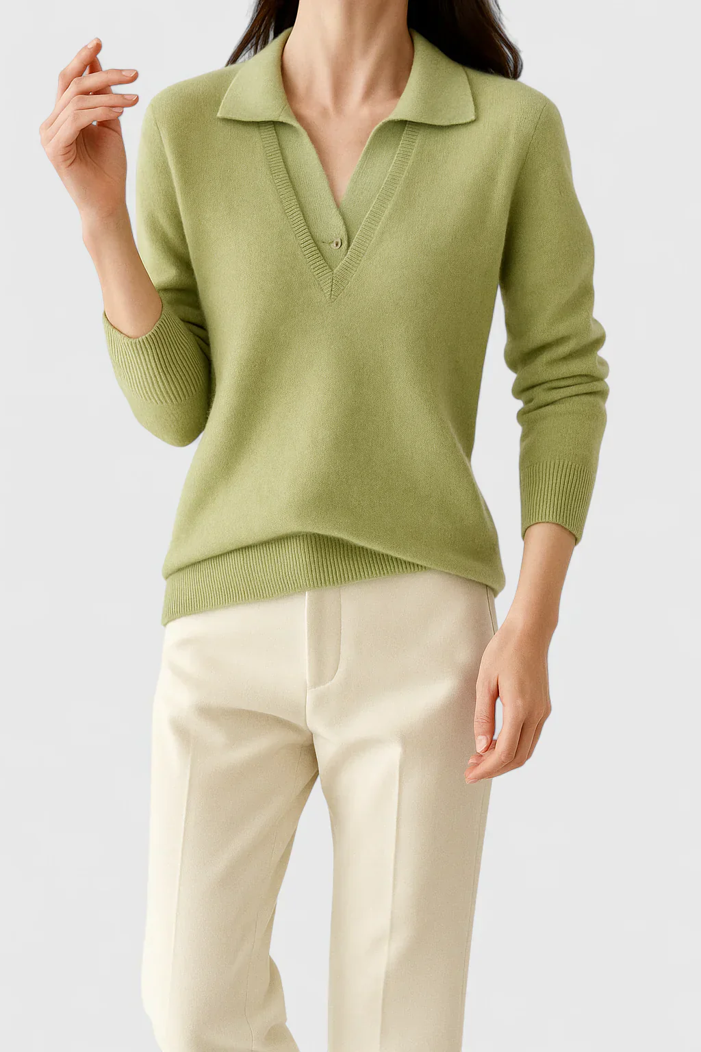 Dora | Damski elegancki sweter klasyczny i stylowy - Image 5