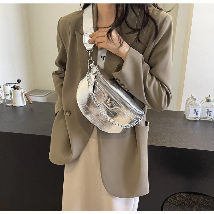 Edith | Damska torebka crossbody z łańcuszkiem, modna stylowa - Image 2