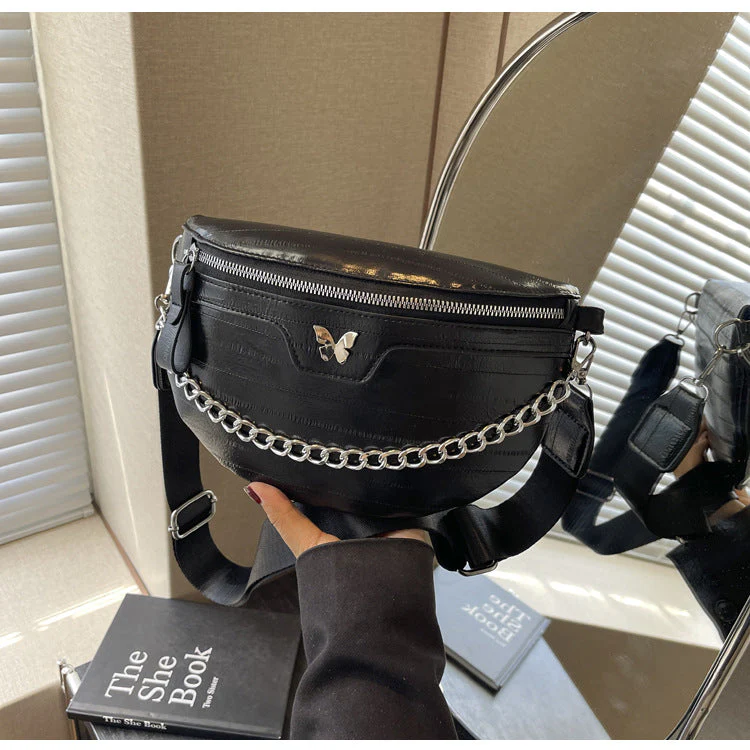 Edith | Damska torebka crossbody z łańcuszkiem, modna stylowa - Image 9