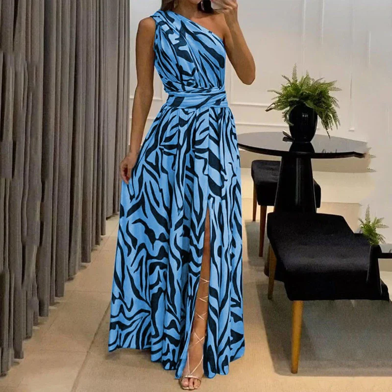 Filomena | Modna damska sukienka z nadrukiem, stylowy i kobiecy fason - Image 3