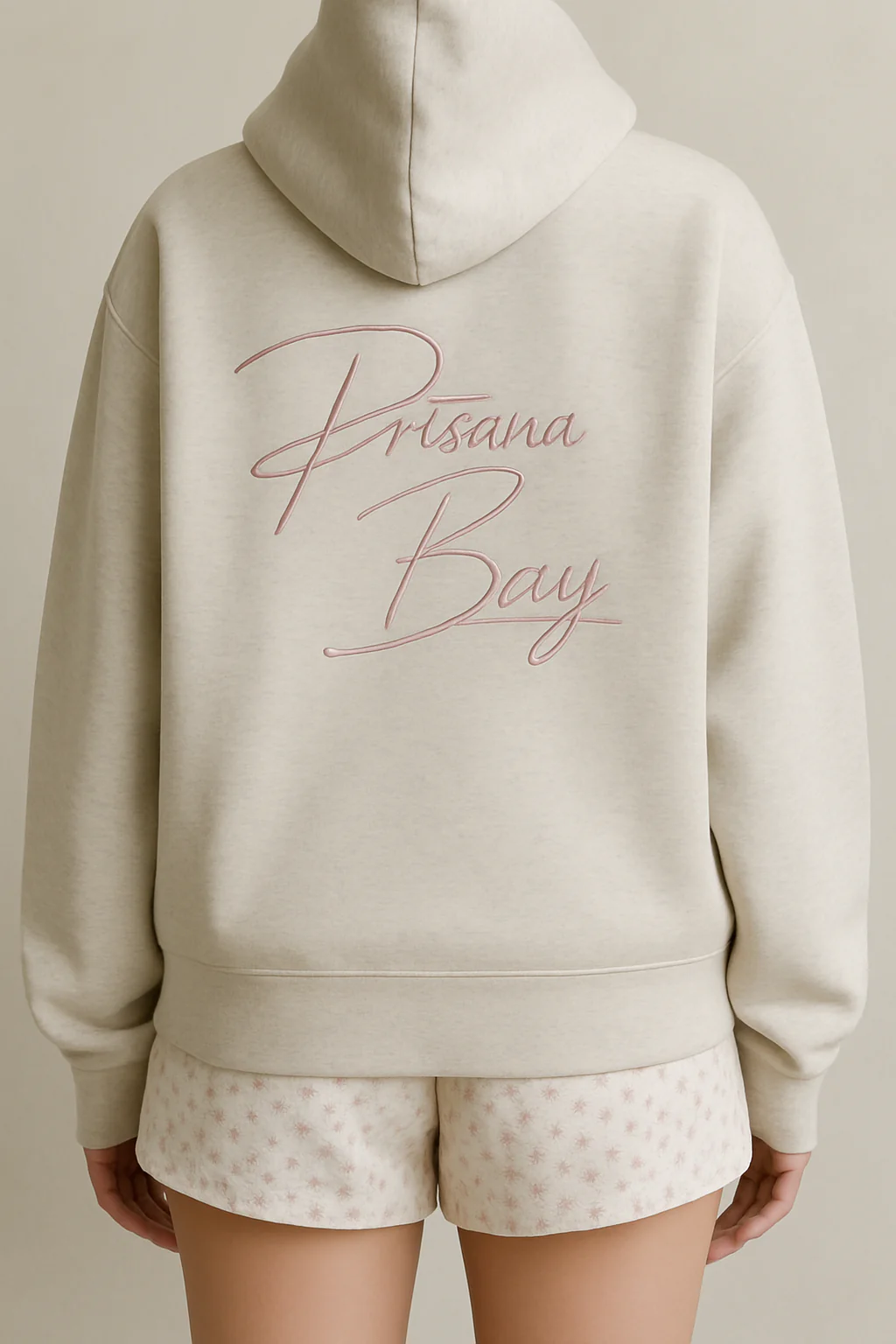 Frida I Casual Chic Haftowana bluza z kapturem i kokardą - Image 6
