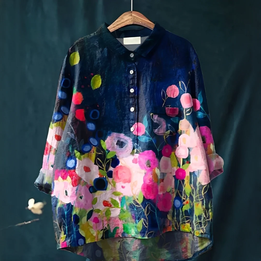 Frida | Elegancka letnia bluzka damska, lekki i stylowy fason - Image 8