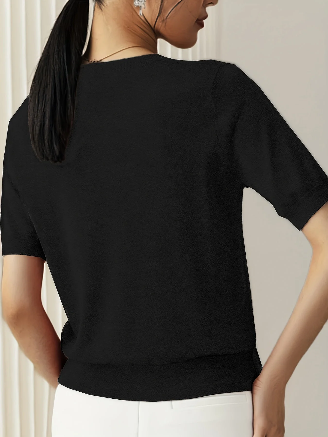 Ginny – sweter z dzianiny w stylu casual chic dla nowoczesnych kobiet – na każdą porę roku - Image 6