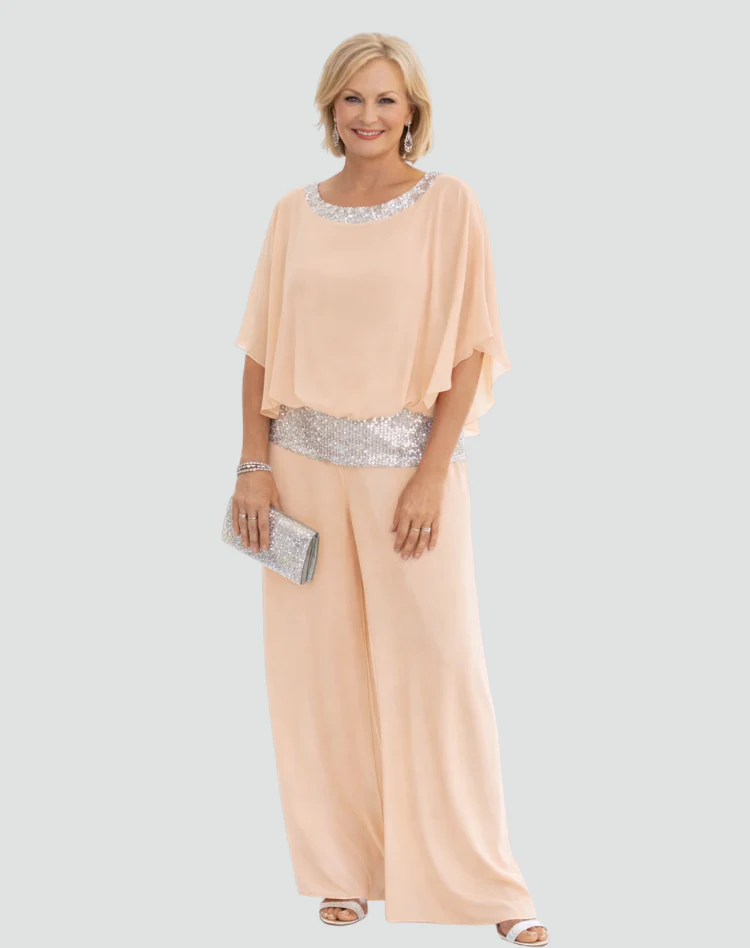 Glenna | Elegancki komplet damski z szerokimi spodniami - Image 6