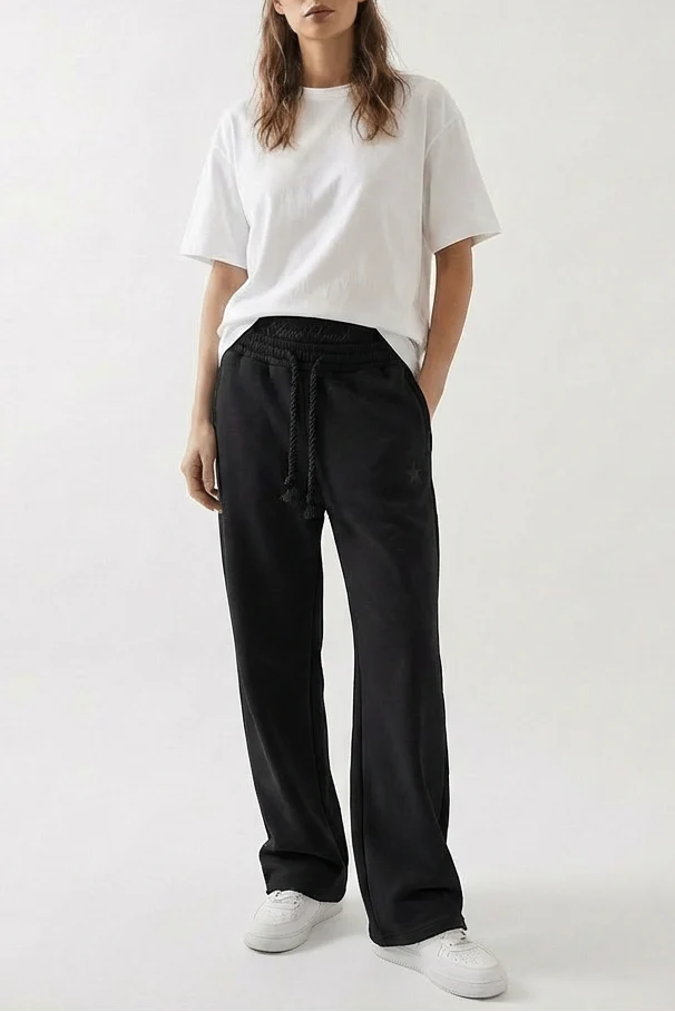 Gwyneth | Damskie spodnie dresowe joggery unisex luźny krój styl streetwear - Image 2