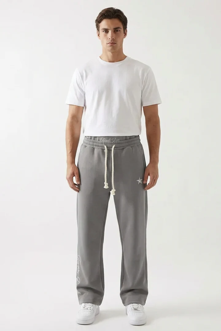 Gwyneth | Damskie spodnie dresowe joggery unisex luźny krój styl streetwear - Image 3