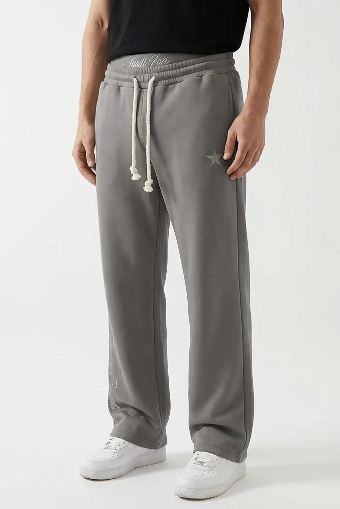Gwyneth | Damskie spodnie dresowe joggery unisex luźny krój styl streetwear - Image 4