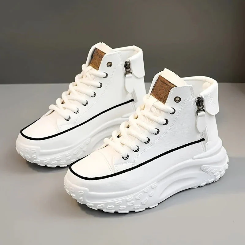 Imelda | Sneakersy damskie z okrągłym noskiem i antypoślizgową podeszwą, sportowe - Image 5