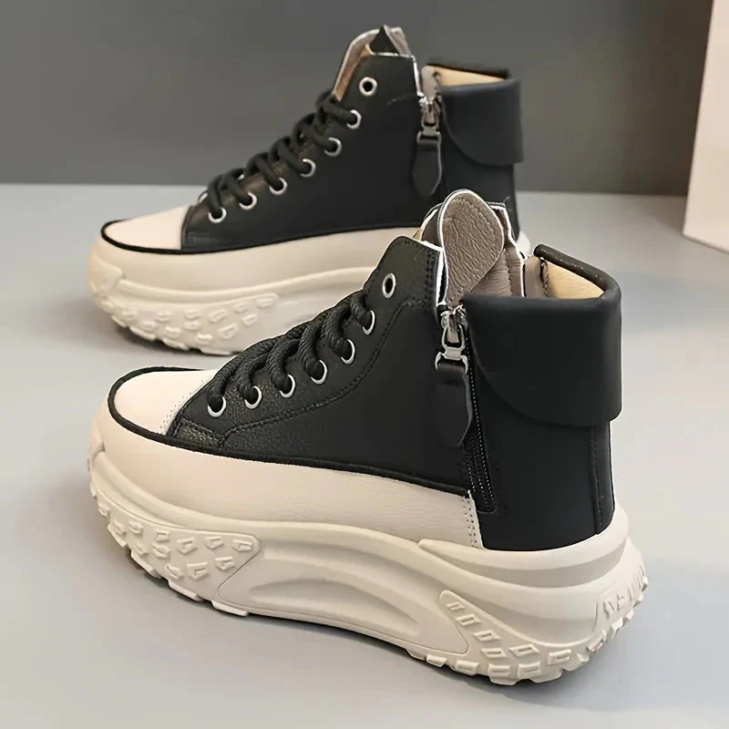 Imelda | Sneakersy damskie z okrągłym noskiem i antypoślizgową podeszwą, sportowe - Image 6