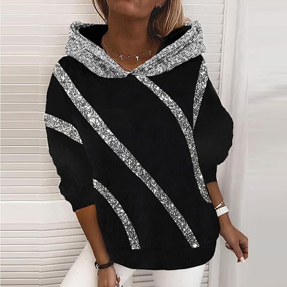 Isabel | Bluza damska z cekinami - Image 2