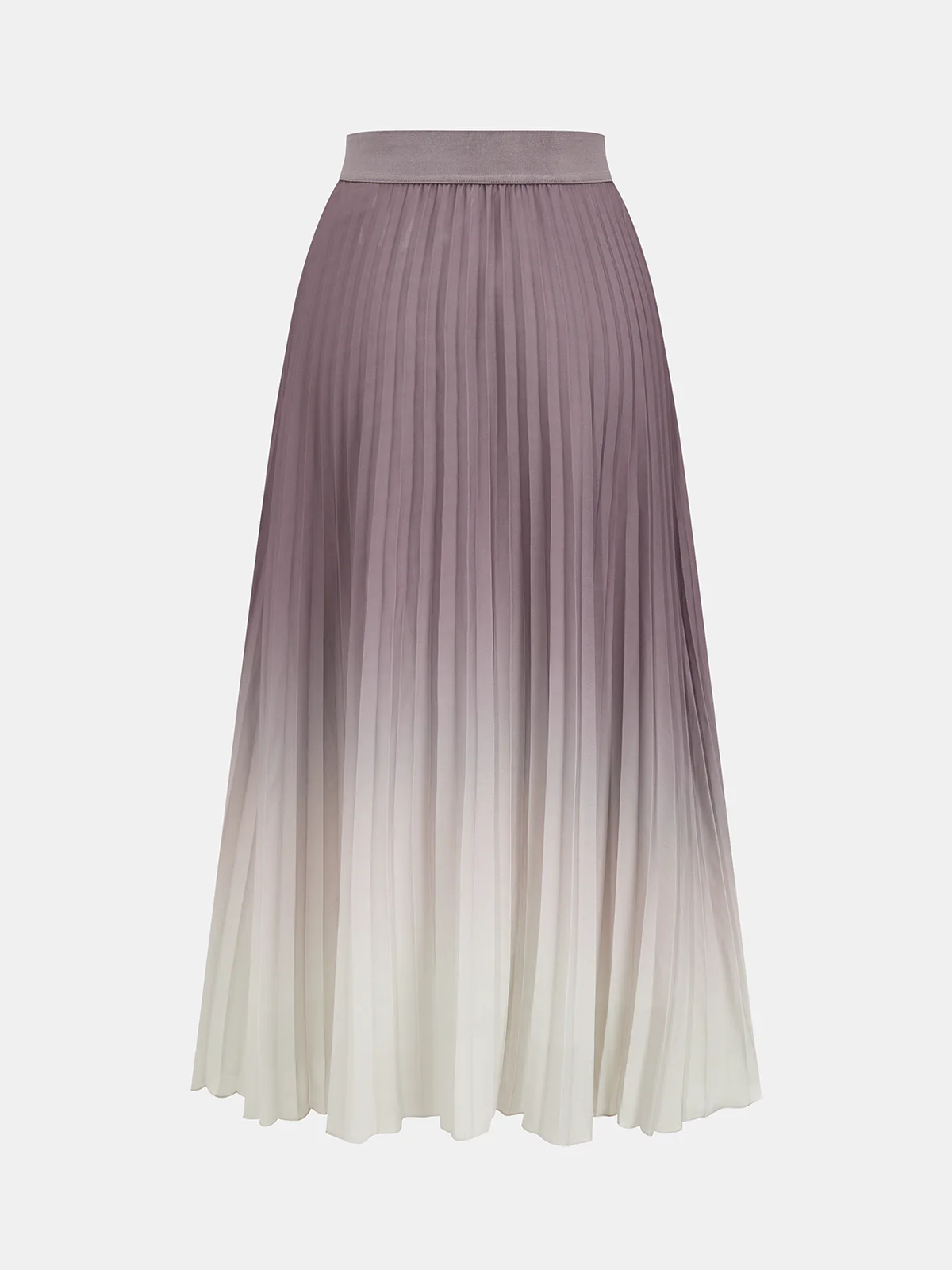 Jade | Spódnica maxi plisowana z efektem gradientu - Image 2
