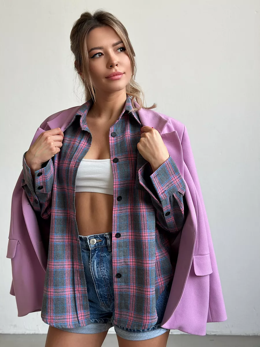 Jeanie I Wygodna damska koszula flanelowa - Image 6