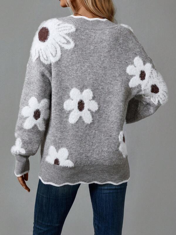 Jenny | Damski elegancki sweter klasyczny i stylowy - Image 2