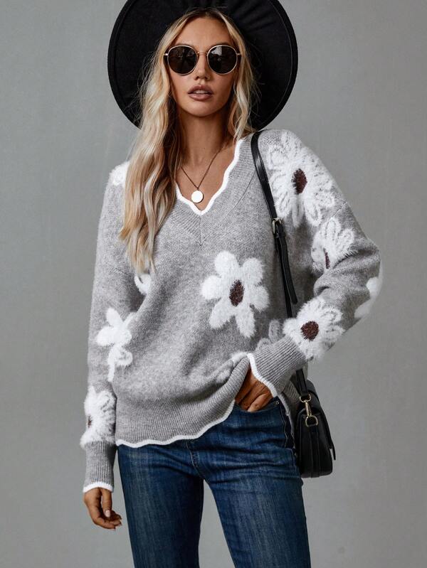 Jenny | Damski elegancki sweter klasyczny i stylowy - Image 3