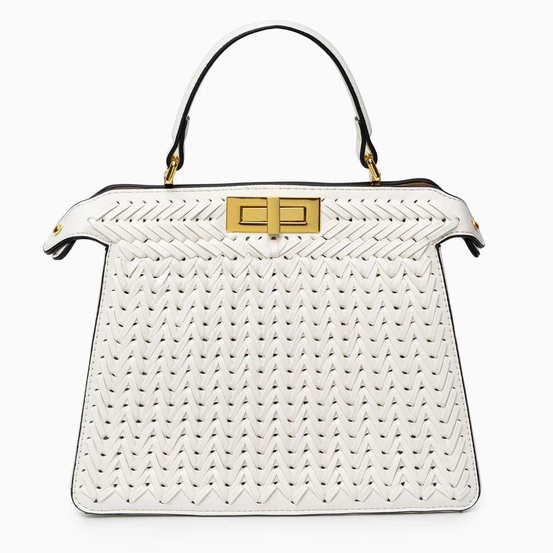 Jessica | Torebka damska z ręcznie plecioną fakturą, minimalistyczny design, elegancka i uniwersalna - Image 11