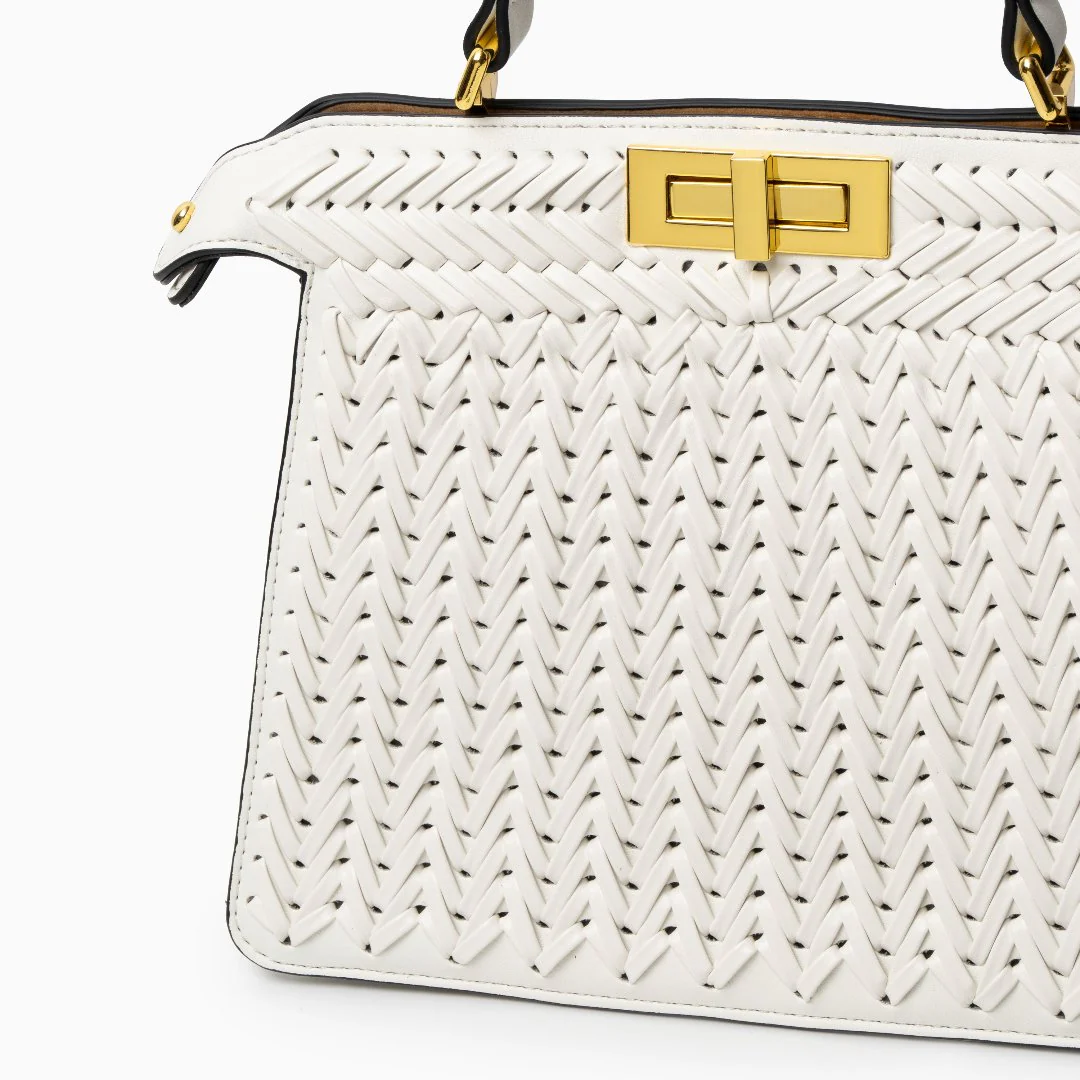 Jessica | Torebka damska z ręcznie plecioną fakturą, minimalistyczny design, elegancka i uniwersalna - Image 12