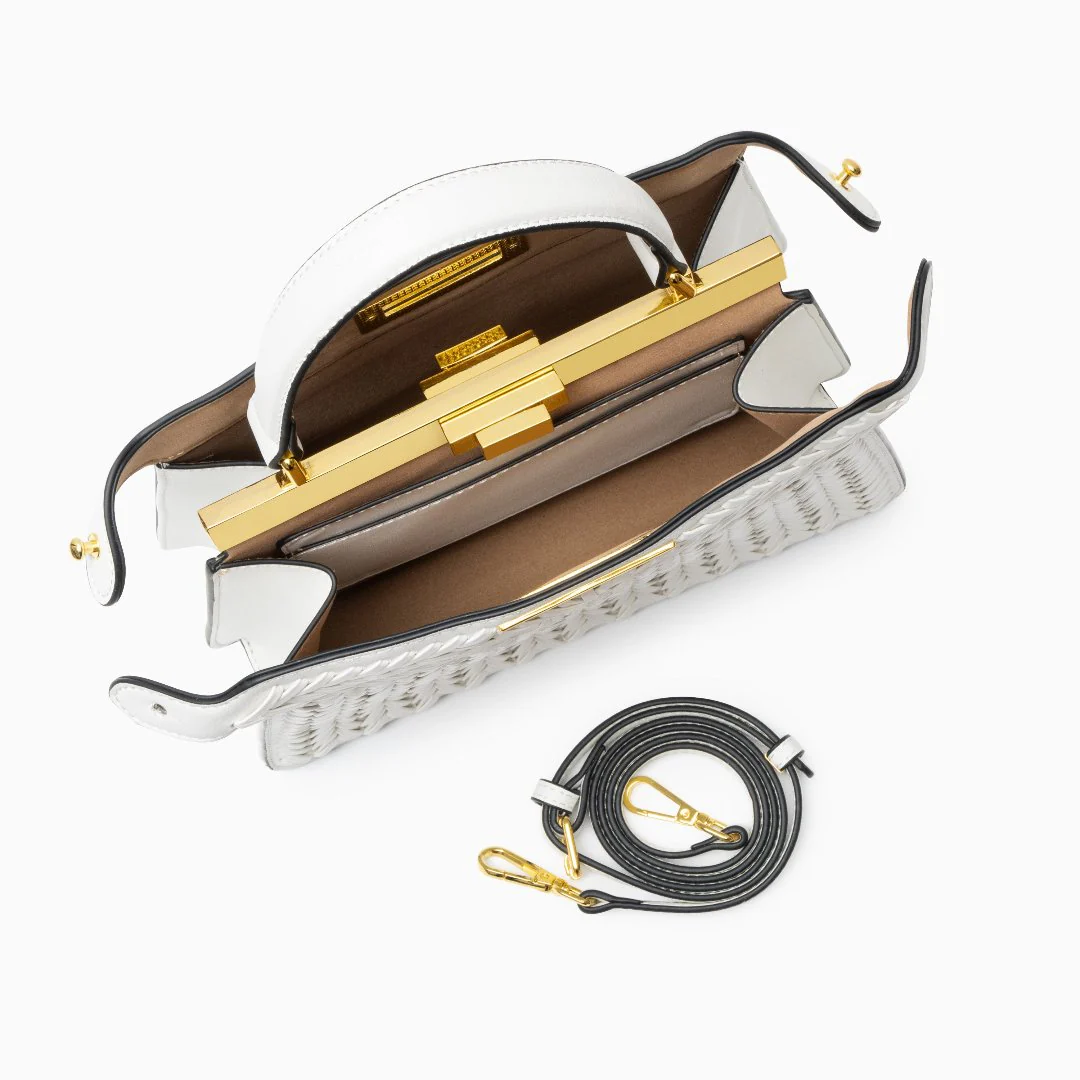 Jessica | Torebka damska z ręcznie plecioną fakturą, minimalistyczny design, elegancka i uniwersalna - Image 13