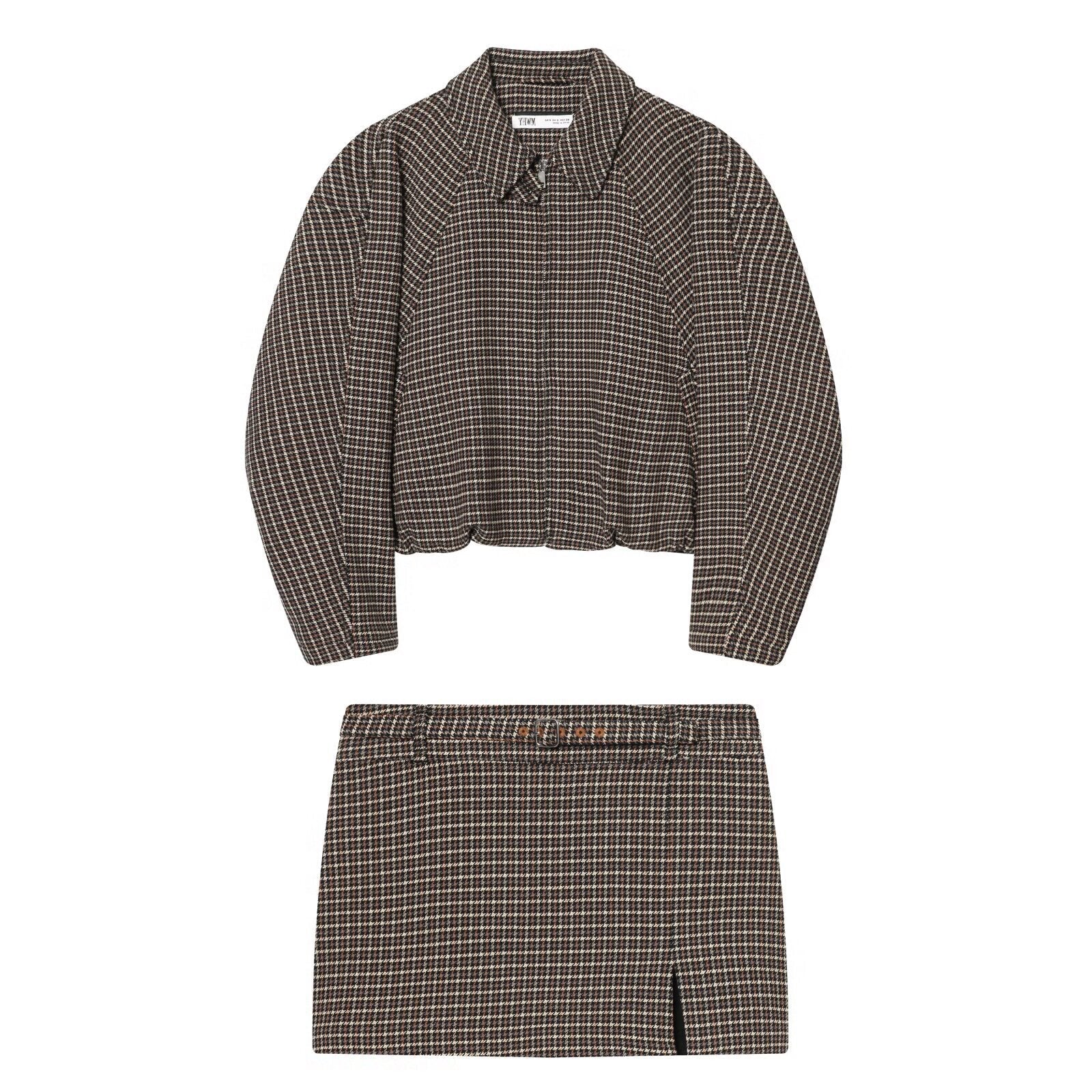 Josephine | Komplet damski co-ord z krótką kurtką i mini spódnicą - Image 4