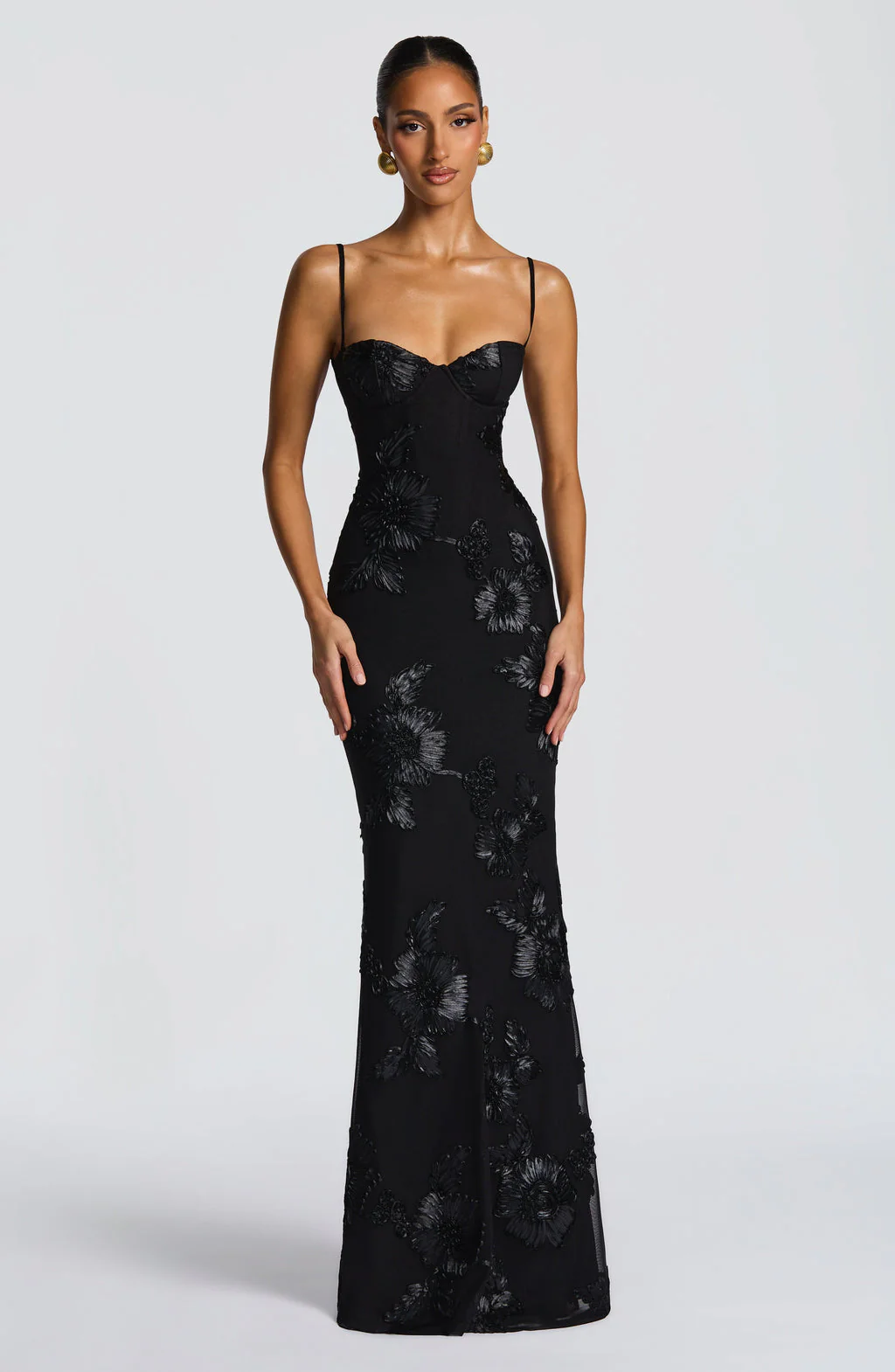 Karly | sukienka maxi damska elegancka na ramiączkach, idealna na wesele i lato - Image 11
