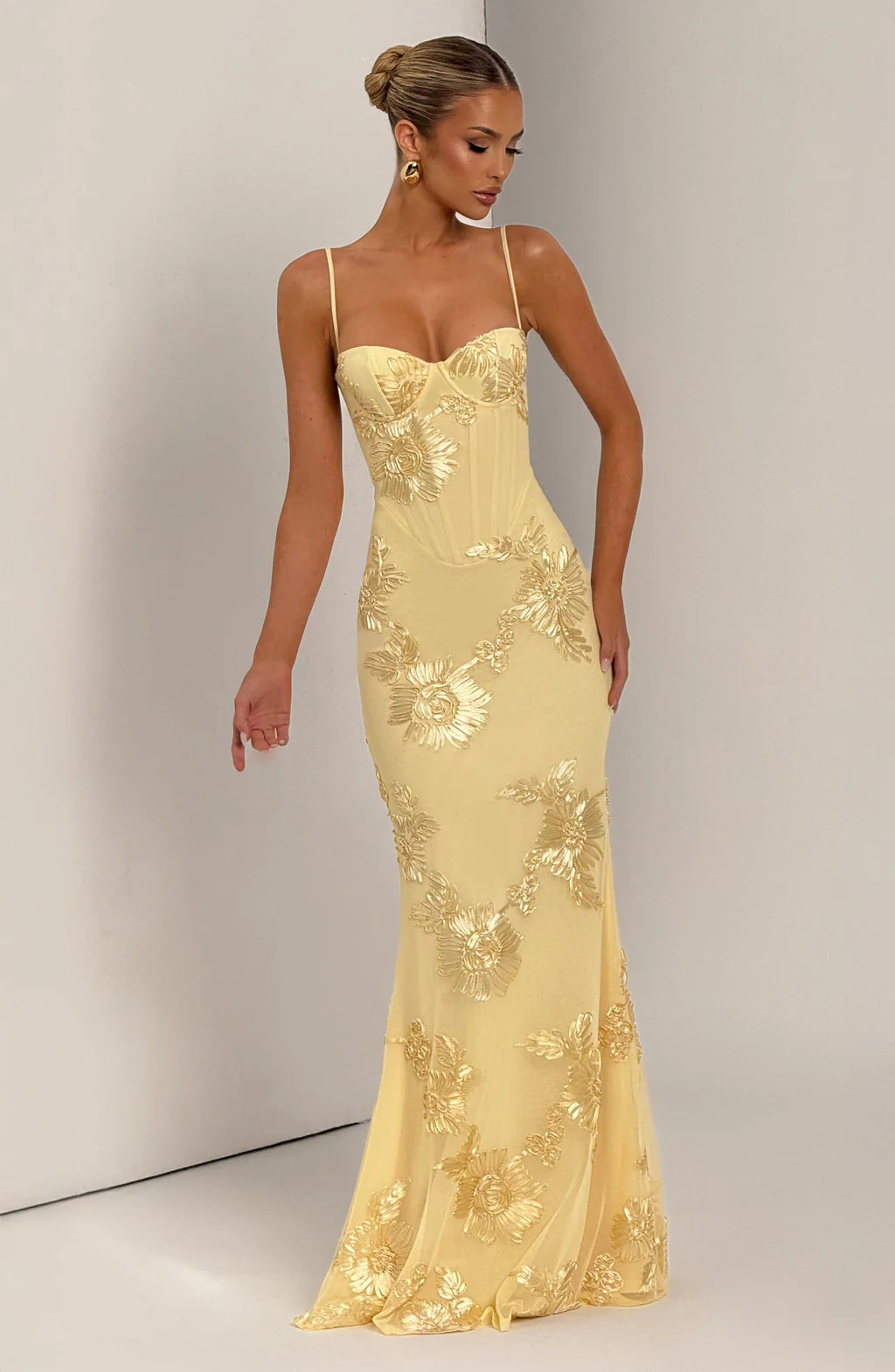 Karly | sukienka maxi damska elegancka na ramiączkach, idealna na wesele i lato - Image 7