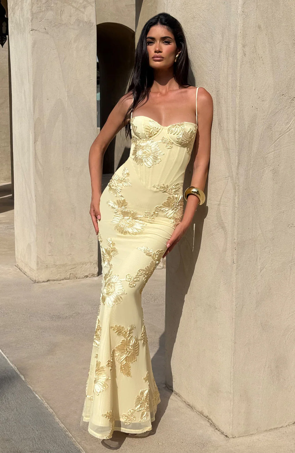 Karly | sukienka maxi damska elegancka na ramiączkach, idealna na wesele i lato - Image 8