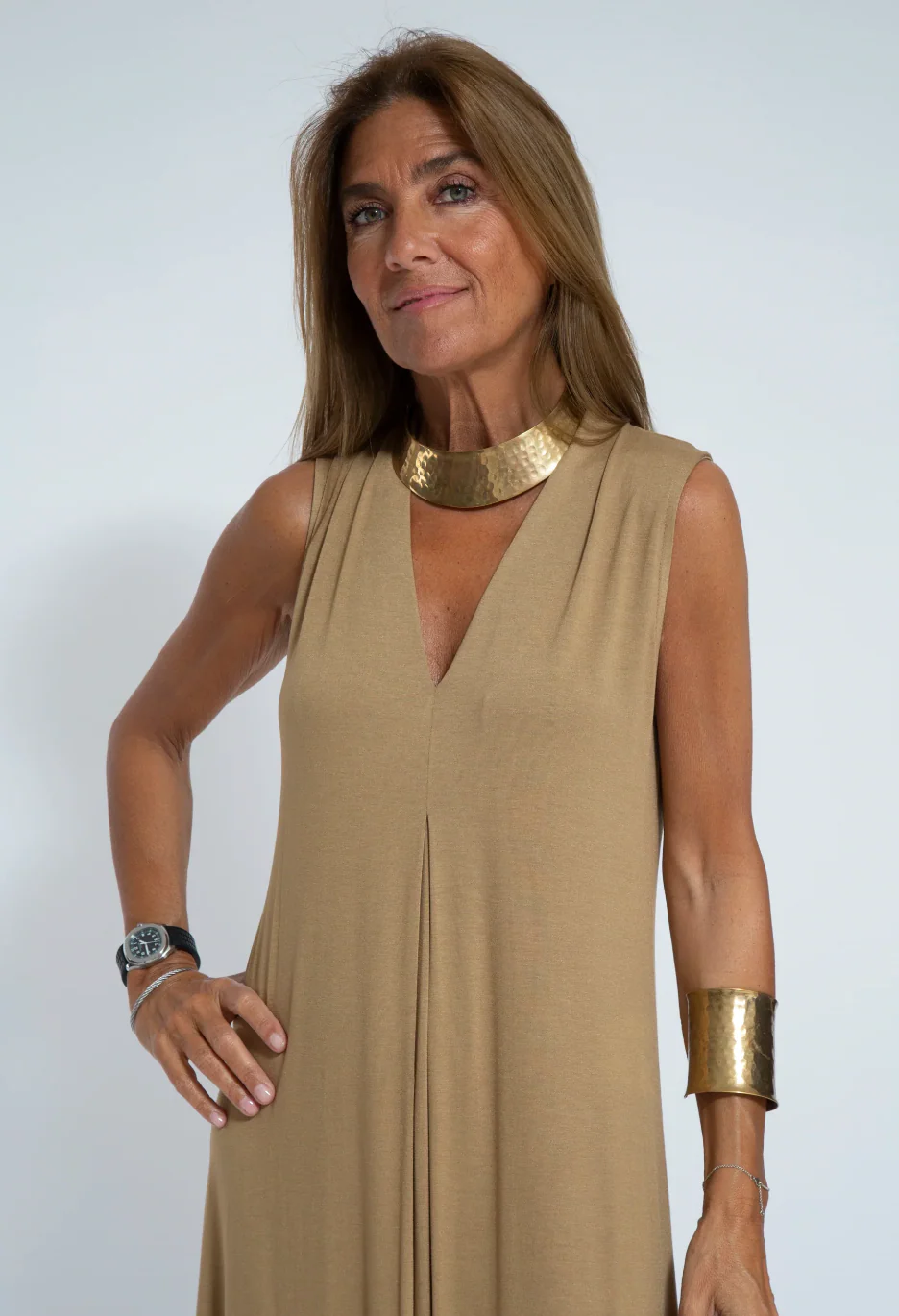 Kristin | Elegancki damski zestaw dwuczęściowy, sukienka i kamizelka, stylowy i wyrafinowany fason - Image 8
