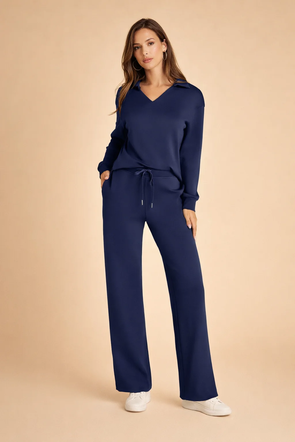 Lacey | Damski komplet dwuczęściowy casualowy na co dzień, elegancki komfortowy krój - Image 7