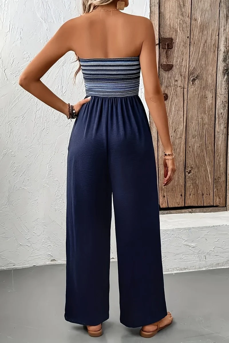 Liliana | Damski kombinezon letni lekki uniwersalny styl casual - Image 3