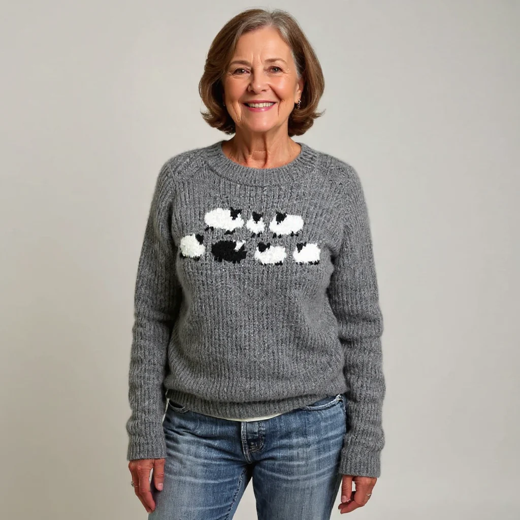 Lilly | Damski ciepły stylowy sweter dzianinowy na zimę - Image 2