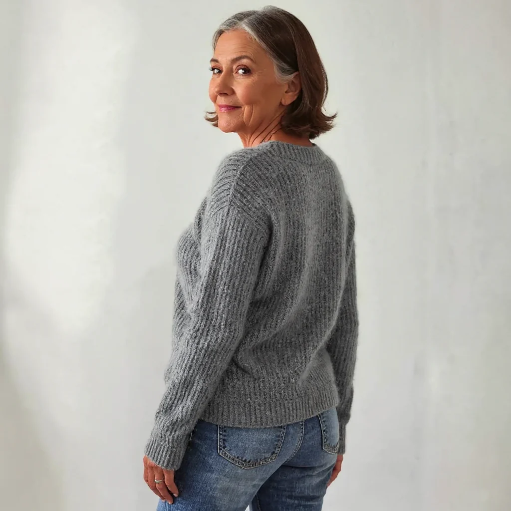 Lilly | Damski ciepły stylowy sweter dzianinowy na zimę - Image 3